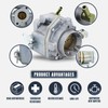 146-0496 Carburetor with Fuel Pump oil filter Kit For ONAN