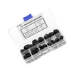 Haosie 70PCS Dome Nut, Acorn Dome Cap Nut, Hex Caps