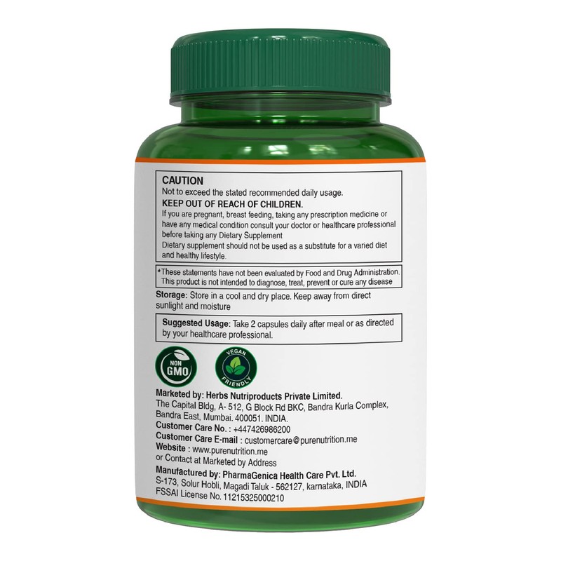 Pure Nutrition Boswellia Serrata Extract 600mg | Made with 65%
