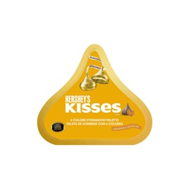 Republic Cosmetics - Sombras para ojos Kisses 6 tonos "Almond" Edición Limitada - paleta de sombras - cosmeticos - paletas de maquillaje - palette - sombra de ojos - primer ojos - café,dorado,rosa