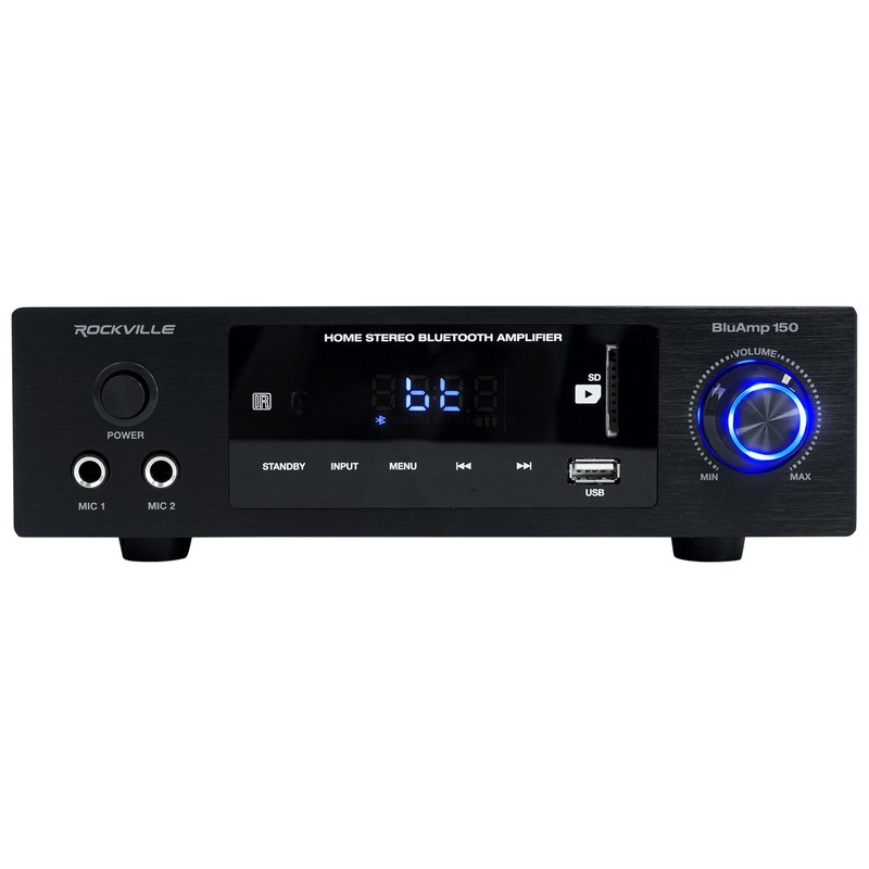 NA Rockville BLUAMP 150 Home Stereo Bluetooth Receiver + (4)
