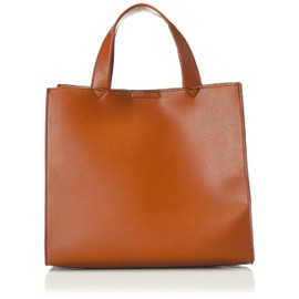 Rename Women's Square Lightweight Mini Tote Bag Tote Bag Small Cute School, Camel