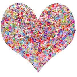 Heart Star Butterfly Craft Sequins Holographic Nail Glitte Confetti Shell Snowflakes Nail Art Holographic Glitter Nail Art Glitter Sequins for Women Girls Nail Decoration(Mixed colors-50G)