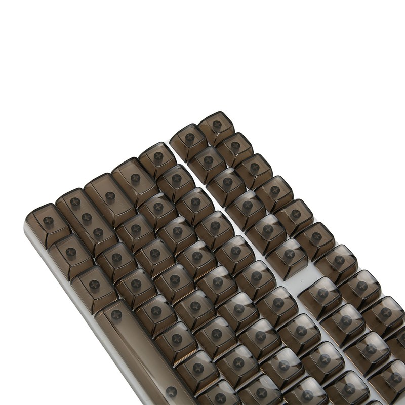 Keycap Set 132 Keys High Transparent PC CBSA Heigh Matte