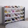 Humble Crew Extra-Large Toy Organizer with 20 Plastic Bins –
