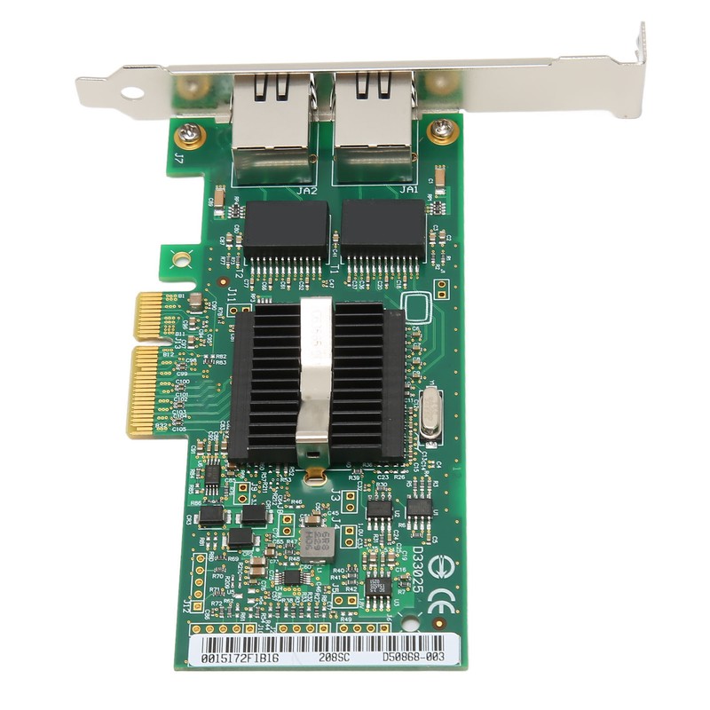 PCI Express PCIe Gigabit 2 RJ45 Port Network Card NIC