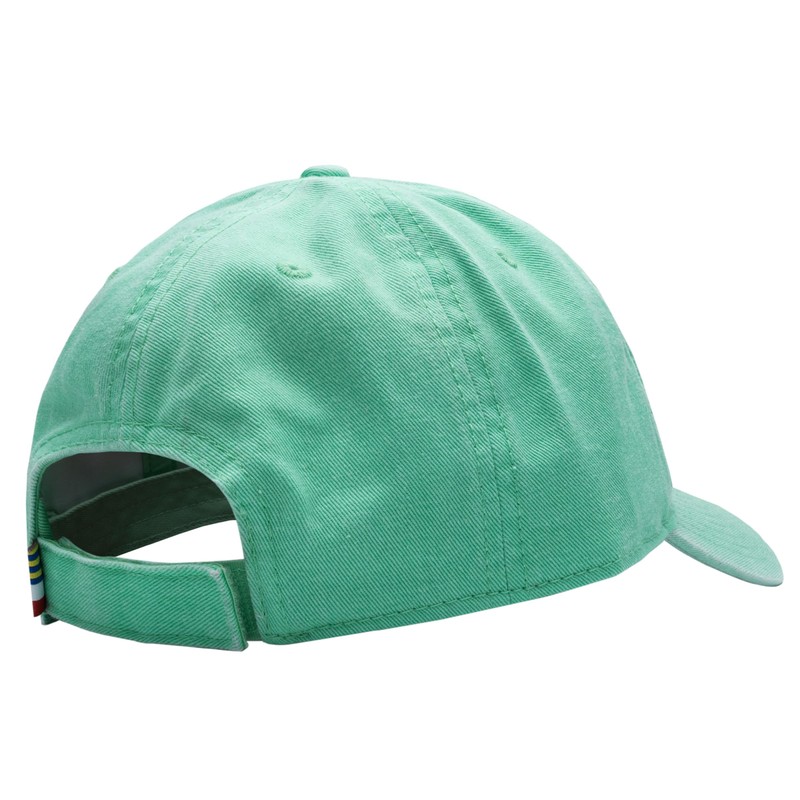Guy Harvey Mens Solid Relaxed Hat with Patch, Turquoise Heather