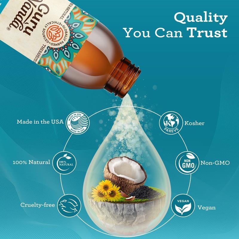 GuruNanda Original Formula Pulling Oil for Teeth & Gums -