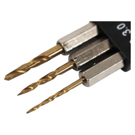 Bigman MSDM-2 Taper Drill Mini Set, Short Type, Wood, Gypsum Board, Aluminum, Corrugated Plate, Rail, Heaton Metal Fittings