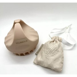 Vegamour Gro Scalp Brush & 4 OrganicBamboo Hair Scrunchies Brand New/Sealed