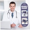 Baluue Stethoscope Holder Clip Pu Leather Stethoscope Protector for and