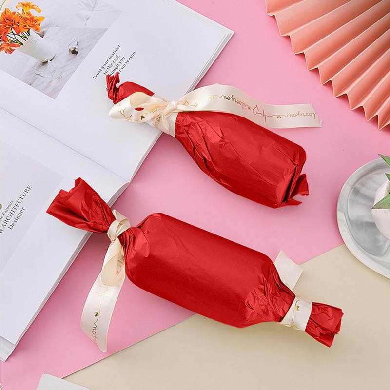 Hlonon Red Tissue Paper for Gift Bags - 30 Sheets