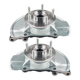 KAX 2PCS Front Steering Knuckle & Wheel Bearing Hub Assembly Fit for Jeep Patriot 2007-2017, Jeep Compass 2007-2017, Dodge Caliber 2007-2012, Passenger and Driver Side Replaces 698-410, 698-411