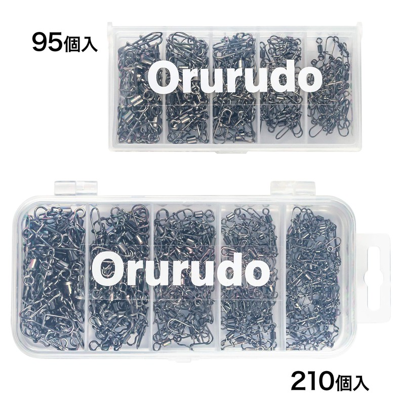Orludo qb500058a01n0 Sarkan Connector Rolling Swivel Quick Snap Gimmick #2#4#6#8#10