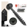 8 x 80 mm, Pack of 6 Post Anchor Screws