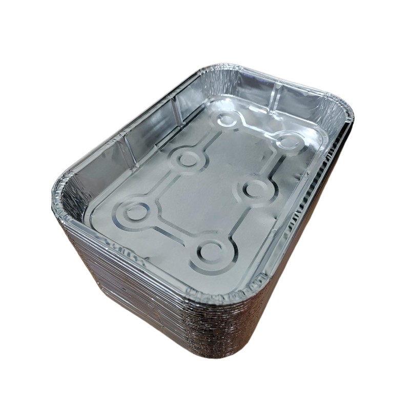Foglish Home & Garden Rectangle Aluminium Foil Pan Trays Dishes