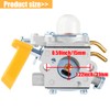 QAZAKY SS30 SS26 CS30 Carburetor Compatible with Ryobi Homelite Weed