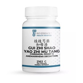 Bio Essence Health Sicecce 2162C Gui Zhi Shao Yao Zhi Mu Tang/Cinnamon, Peony & Anemarrhena  (2 Bottles)
