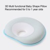 Baby Head Shaping Pillow Preventing Flat Head Pressure Distribution Hollow
