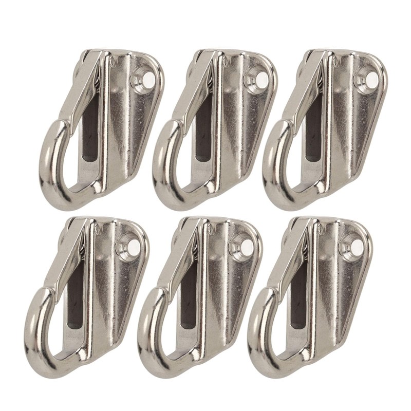 Boat Spring Snap Hooks, 6Pcs Hook Stainless Steel Heavy Duty