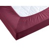 Hometex Premium Textiles Fitted Sheet 90-100 x 200 cm, Jersey