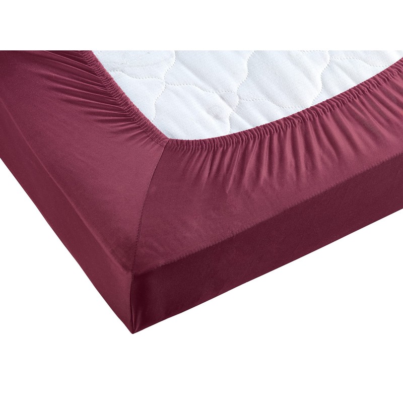 Hometex Premium Textiles Fitted Sheet 90-100 x 200 cm, Jersey