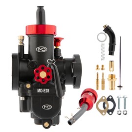 PE28mm Carburetor Racing Performance Carburetor for 200cc to 250cc Flange Motorcycle Engine Dirt Pit Bike Apollo TaoTao Lifan Kayo SSR
