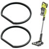 MITCHENIFY 2PCS Replacement Gasket Compatible with Ryobi 18v Stick Vacuum