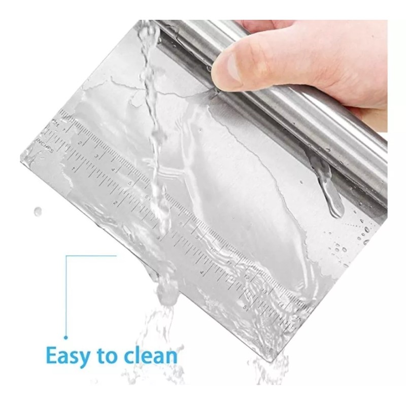 SLM Raspador De Masa Para Repostería (acero)