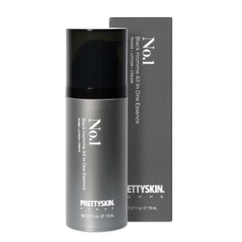 PS.PRETTYSKIN No1 Black Homme All in one Essence 3.71fl.oz(110ml) Toner+Cream+Lotion, Regardless of Day or Night