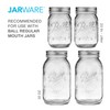 Jarware Mason Jar Cocktail Shaker Lid For Regular Mouth Mason