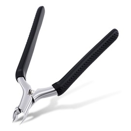 DOPENSPI Stainless Steel Cuticle Nippers with Non-Slip Handle, Professional Sharp Cuticle Nippers with Sharp Blade, Cuticle Scissors, Cuticle Remover, Nail Scissors, Toenails for Precise Removal of