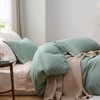Bedsure Bedsure Sage Green Duvet Cover Queen Size - 3