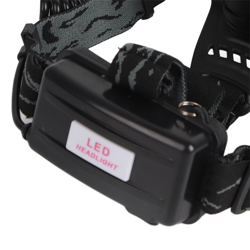 3LED 1T6+2R2 Aluminum Alloy Charging Strong Light Waterproof Head Lamp