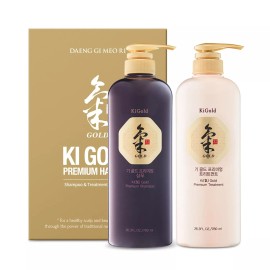Daeng Gi Meo Ri - Ki Gold Champú Premium + Set de Tratamiento 780ml (26.3 fl. oz)