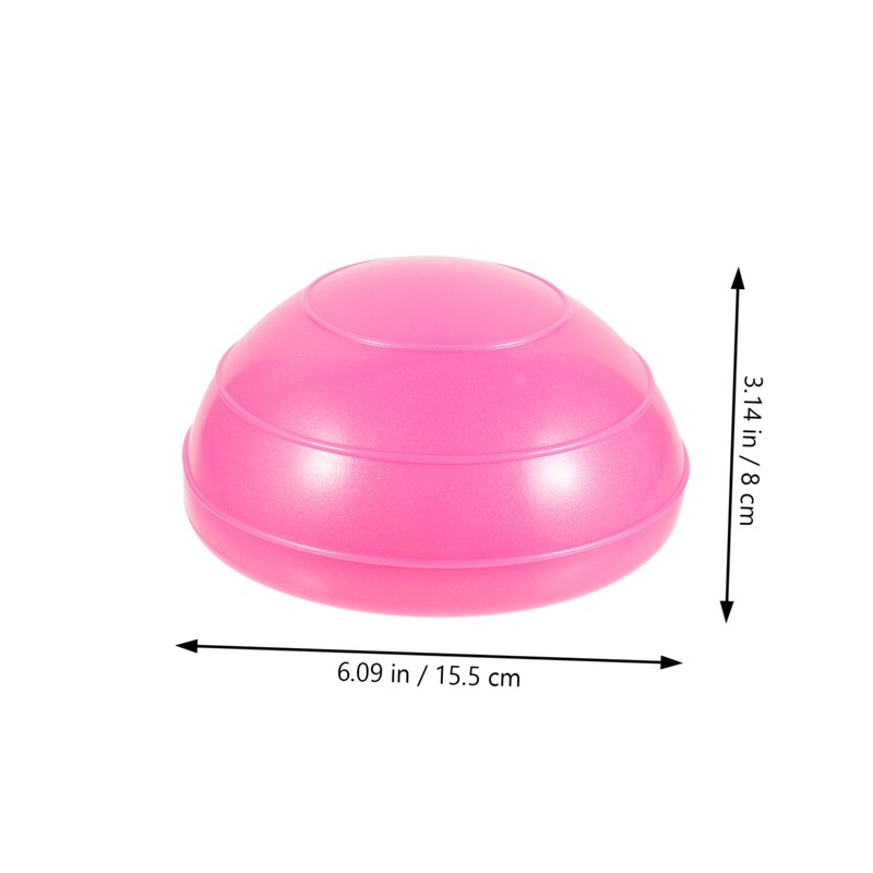 GRIRIW Step Ball Gym Massage Ball Half Yoga Balancing Ball