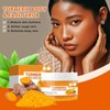 Exfoliating Kurkuma Körperpeeling,Kurkuma Gesichtskörperpeeling,Aufhellendes Kurkuma Peeling,Kurkuma Halsexfoliation,Tiefenreinigung,Glättet Die Haut Und