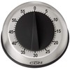 CDN Compact 60-Minute Mechanical Timer | Easy-to-Read 2.5” Dial |