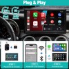 Wireless CarPlay Adapter, Android Car Wireless Adapter, Type-C/USB Plug Play