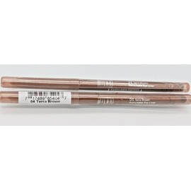 Milani QTY 2 - Milani Glitter Easyliner For Eyes - 04 Terra Brown