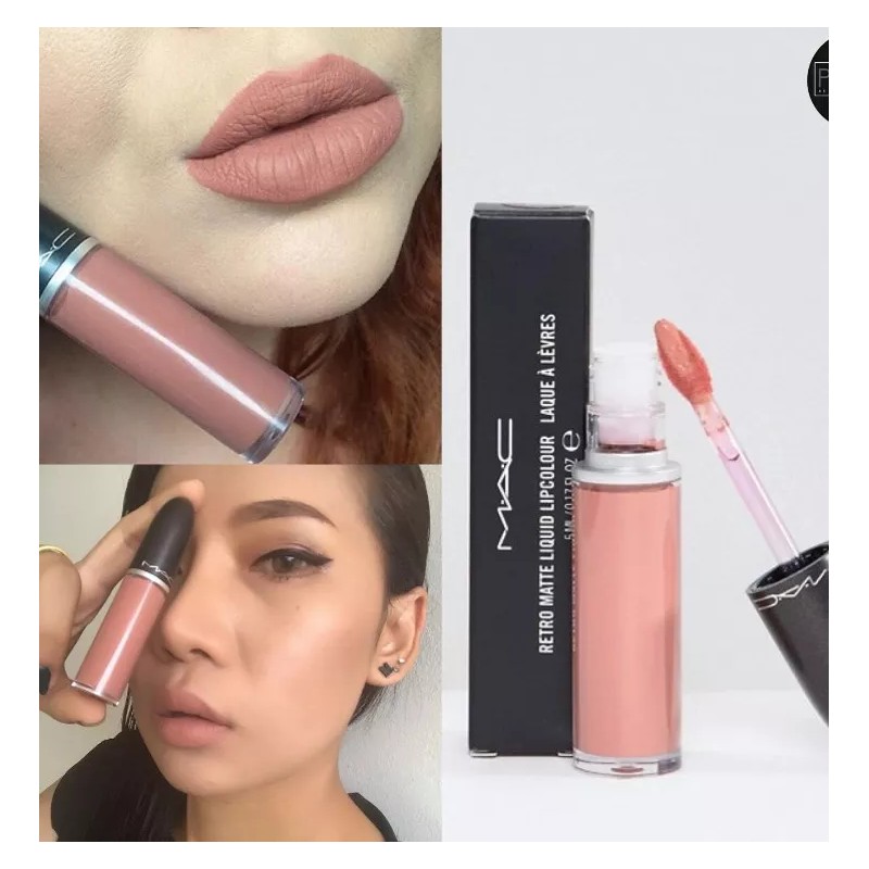 MAC Labial Mac Retro Matte Liquid Lipcolour Color Ladybegood