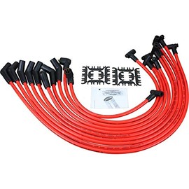 AIP Electronics Compatible 10mm Hei Spark Plug Wire Set Compatible Replacement For 1979-1991 Ford SBF 221 260 289 302 351W 45 To 90 Oem Fit PWJ103