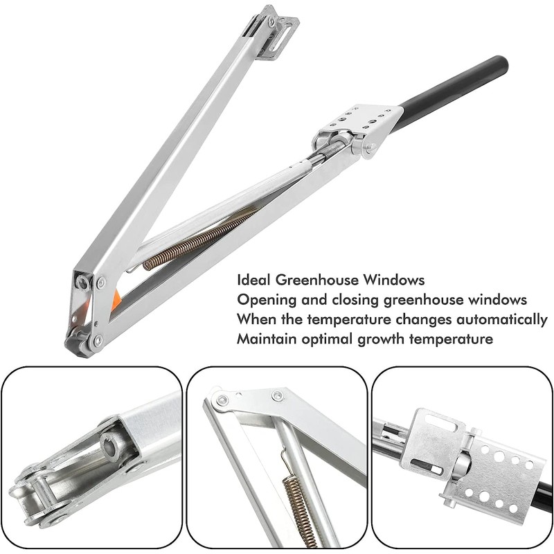 VIFERR Greenhouse Window Opener Automatic, Auto Vent Opener Solar Heat