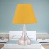 Set of 2 Ochre Fabric Table Lamp Shades, Lampshade for