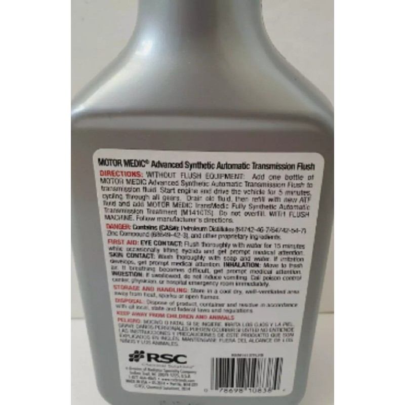 MOTOR MEDIC Niteo Motor Medic M1410TF Synthetic Automatic Transmission Flush
