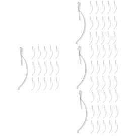 Operitacx 4sets Silver Window Screen Clips Tension Spring Corner Clips for Blinds Screens Easy Install 30pcs*4