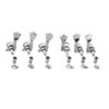 6PCS Guitar Locking Tuners Triangular Head String Tuning Key Pegs