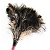 18" Feather Duster Wooden Handle | Natural for Cleaning and