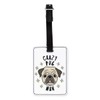 Gift Base Verrückte Mops Mann Sterne Optischer Gepäck mit Schwarzstrap