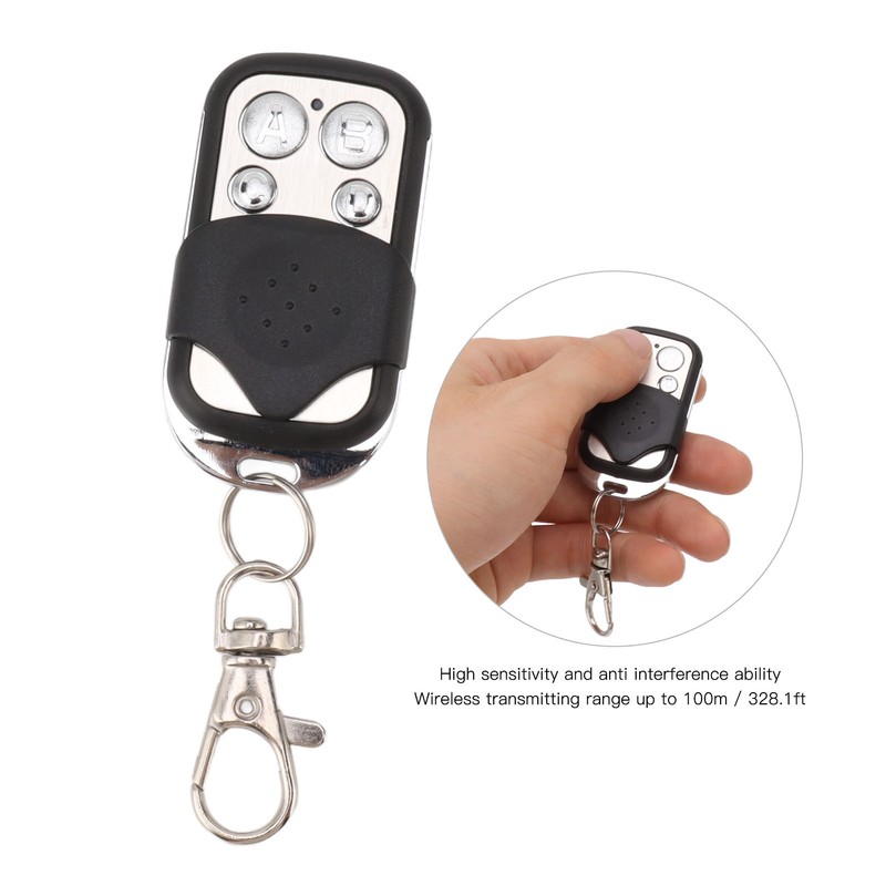 Garage Door Opener Remote Portable Prevent Interference Universal 433MHz 4